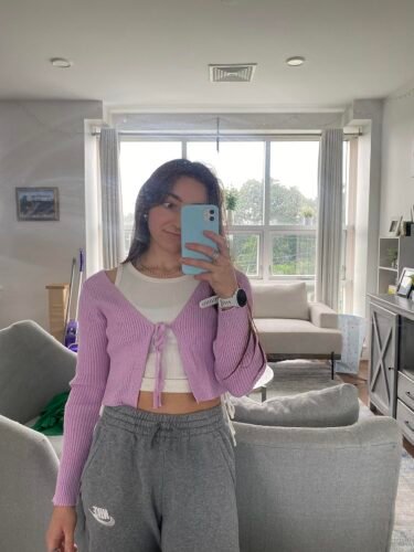 Ribbed Cardigan photo review